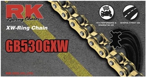 thumbnail image 2 of GTR Gold Extra Heavy Duty 530 X-Ring Chain - 120 Link (GX1) - Made In Japan 2 of 6