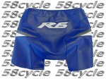 2004 Yamaha R6 Blue, White and Gray Vinyl Protective Tank Bra/Cover ...