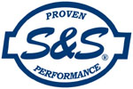 S&S POWER TUNE [550-0664] 4 1/2" MK45 Performance Mufflers Chrome w/ black contr...cont'd | Mufflers 4.5"C/B Thrst 17
