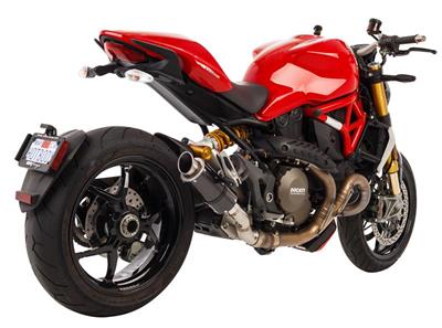 Hotbodies Racing Ducati Monster 821/1200/1200S (2014-2016) MGP Exhaust Slip-on Carbon Fiber Canister (31401-2400)
