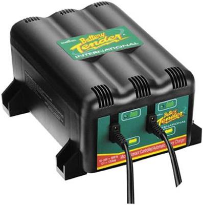 Battery Tender (022-0165-DL-WH) Battery Chargers & Accessories 2-Bank Battery Tender - 2 BANK BATTERY TENDER