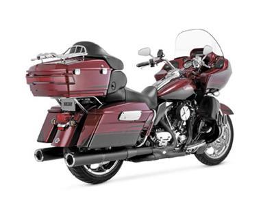 Vance & Hines (46759) Hi-Output Slip-On Exhaust | Black | for 1995-2016 Harley Davidson FLH, FLT 